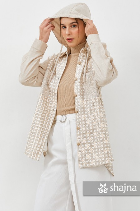 BRIENNE SHIRT JACKET - SK1125