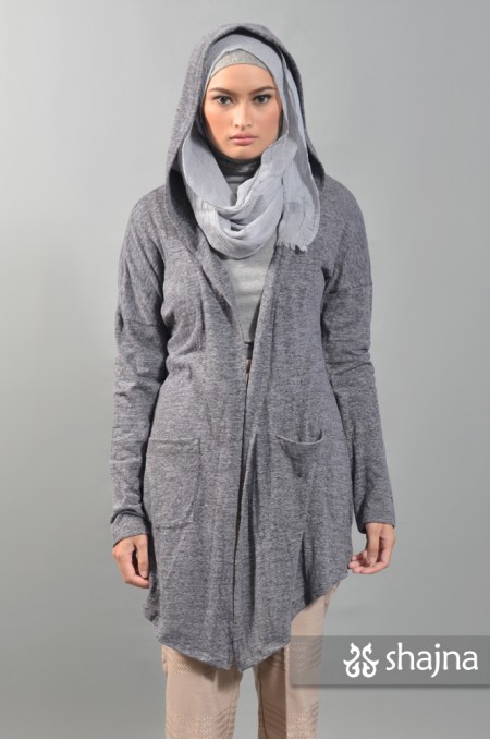 SK486B - CARDIGAN AIRI ABU-ABU